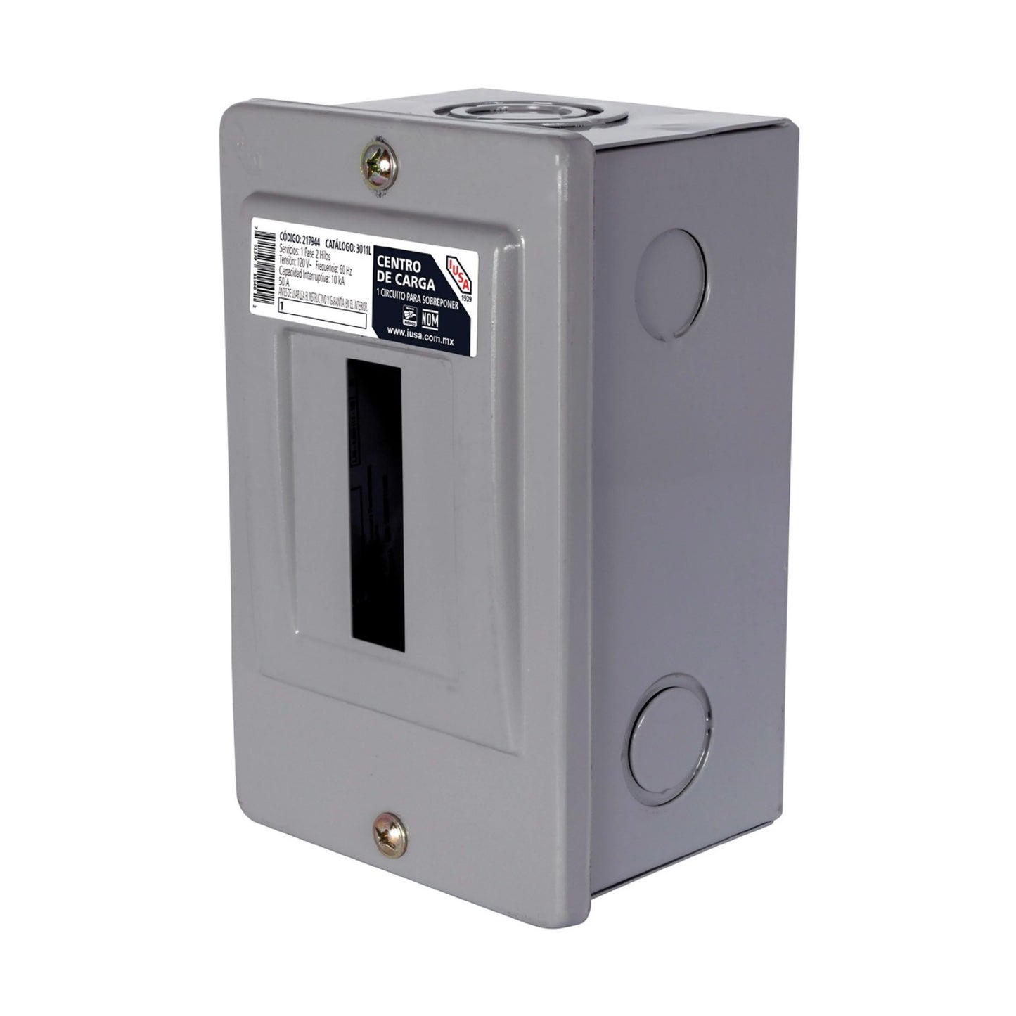 CENTRO DE CARGA DE UN CIRCUITO MONOFÁSICO