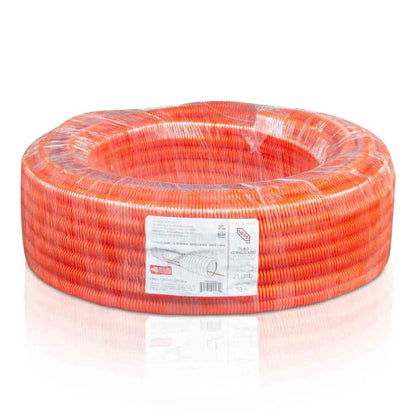 ROLLO DE POLIDUCTO CORRUGADO DE PEAD 3/4” ROLLO 50 M