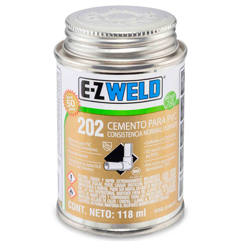 CEMENTO TRANSPARENTE PARA PVC C-40 475 ml