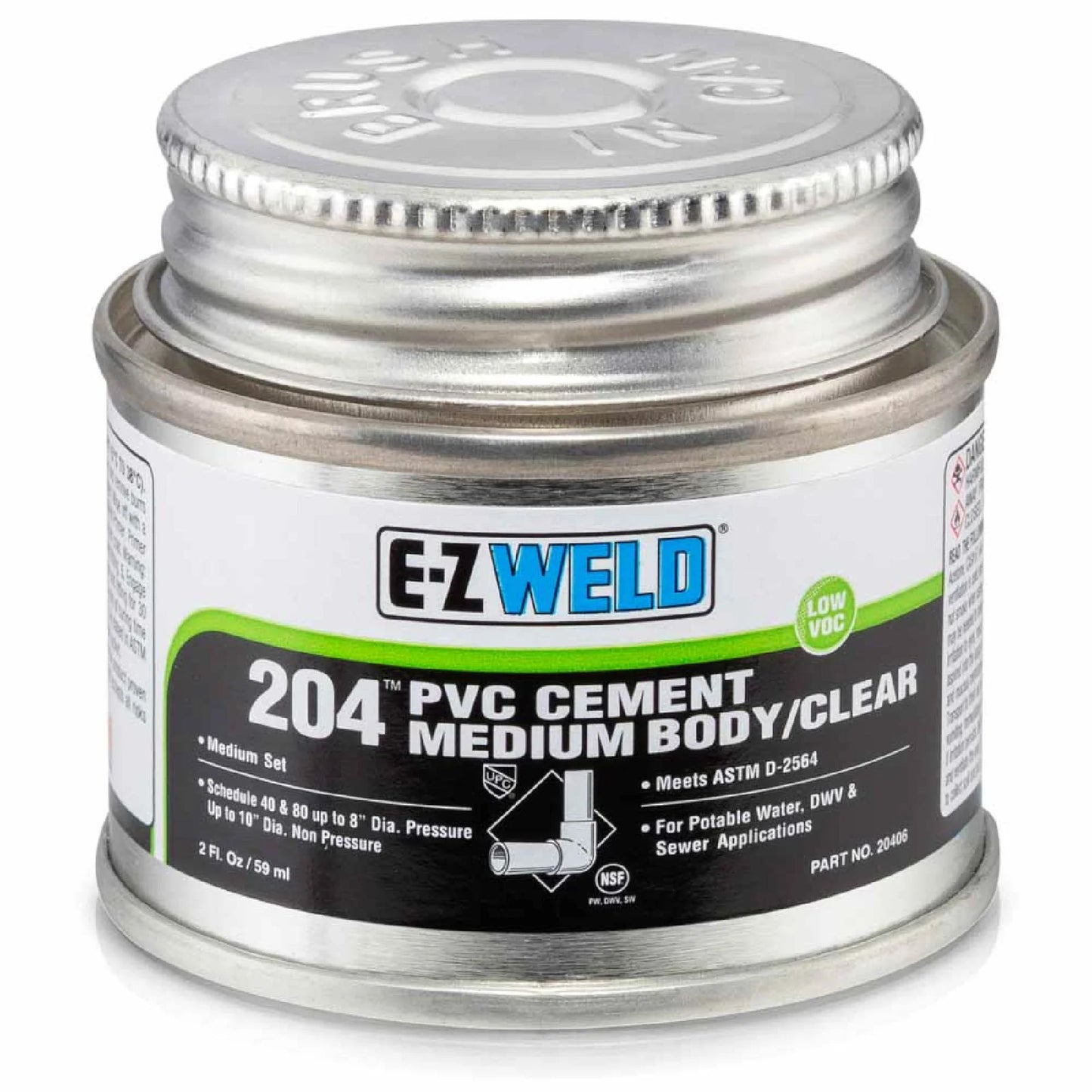 CEMENTO TRANSPARENTE PARA PVC C-80 475 ml